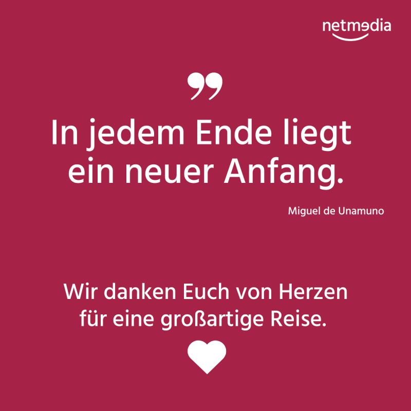 Zitat: In jedem Ende liegt ein neuer Anfang